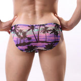 Men's Printed Briefs Breathable Mesh