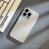 Corrugated Matte Electroplating Mobile Phone Case