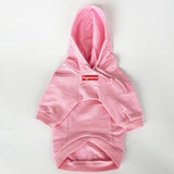 Pet Cotton Dog Clothes Hooded Sweater