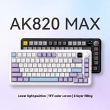 Three-mode Mechanical Keyboard Wireless Hot Plug