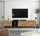 Modern Natural Wood color TV Stand