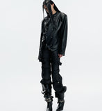 Cross-border Custom American High Street Wide Leg Jeans