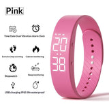 Childrens Watch, Boys Waterproof Vibrating Alarm Bracelet, Girls Style