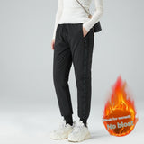 Tactical Pants Men's And Women's Waterproof Windproof Thick Cotton-padded Trousers Cold-proof Lambswool