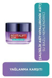 L'Oreal Paris Revitalift Filler: Oil Control Water Based Hyaluronic Acid Gel Cream - Lightweight Facial Moisturizer for Oily Skin, Anti-Aging Benefits