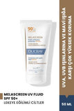 Ducray Melascreen Protective Anti-Spot Fluid SPF50+ - Anti-Aging, Water-Resistant Sunscreen for Sensitive Skin - 1.69 fl oz