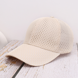 Summer All-over Mesh Breathable Baseball Cap For Men And Women, Lightweight, Open-weave, Quick-drying Mesh Fabric, Sun Hat Suitable For Outdoor Activities, Versatile For Casual Wear
