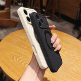 Wavy-pattern Liquid Silicone Phone Case