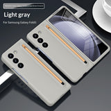 Phone Case With A Skin-feel Hard Shell Pen Slot Storage Strap And Stylus Protection