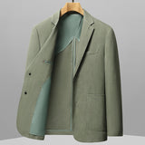 Men's Casual Suit Korean-Style Slim-Fit Single-Breasted Blazer Top