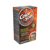 Color&Soin Dark Golden Blond Hair Dye - Natural, Ammonia-Free, 6G Shade with Botanical Extracts
