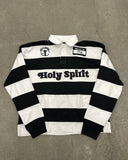 Retro Striped T-shirt With Letter Embroidery Top