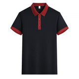 Business Summer Ice Silk Short-Sleeve T-Shirt