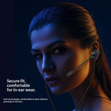 Mobile Gaming In-ear Wired Headset With Microphone For Phones And Computers