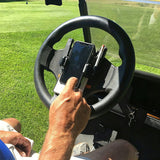 Golf Cart Steering Wheel Phone Holder