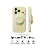 Light Blue Liquid Precise-Hole Magnetic Suction Holder Compatible Phone Case