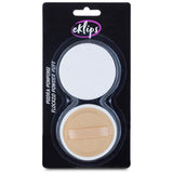 Eklips Powder Puff Set for Flawless Makeup Application 2 Count