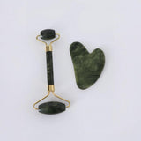 Glow Lift Jade Roller & Gua Sha Massage Set