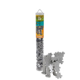 Plus Plus Construction Toy, 100 Piece Reusable Tube - Danish Design Creative Building Set for Kids and Adults