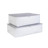 Ocean Home Storage Baskets/Set - Practical & Decorative Storage Solution for Home Textiles, 2-Piece Polypropylene Basket Set