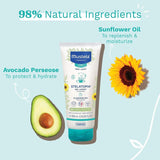 Mustela Stelatopia: Gentle Baby Cleansing Gel & Shampoo for Very Dry, Sensitive Skin - Natural, Vegan, & Hypoallergenic - 6.76 fl oz