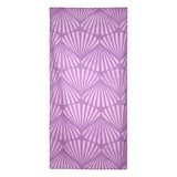 Eklips Seashell Pattern Purple Beach Towel