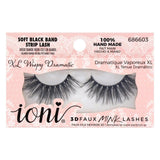 Ioni 3D False Eyelashes XL Wispy Fine-Tipped Lashes