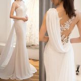 Mid-waist Dream See-through Super Fairy Light Wedding Dress