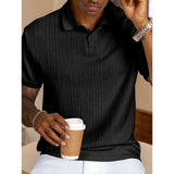 Men's Jacquard Trendy Casual Shirt