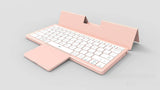 Three-in-one Wireless Bluetooth Touch Pad Wireless Keyboard Leather Sheath Stand Ipad Mobile Phone Universal