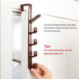 Cabinet Drawer Door Hook Coat Clothes Bag Towel Storage Holder