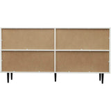 Cabinet with 2-Doors and 3-Open Shelves