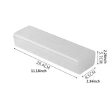 Cable Storage Box Large Capacity Transparent Multi-compartments Desktop Charging Cable Case
