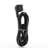 Samsung 3903-001117 AC Power Cable | Elbow C7 figure-8 to Elbow 2-Prong Male Connector | Non-Polarized – 3903001117 5 Foot