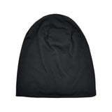 Solid-color Double-layer Pullover Beanie Thin Style