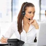 Call Center Dialpad Corded Headset Office Telephone with Corded Headset