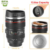 Camera Lens Coffee Mug Cup 13.6oz