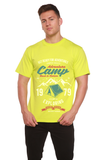 Camp Adventure Men's Bamboo Viscose/Organic Cotton Short Sleeve Graphic T-Shirt