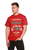 Camp Adventure Men's Bamboo Viscose/Organic Cotton Short Sleeve Graphic T-Shirt