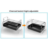 Camping Grill Barbecue Tool Folding & Lightweight Steel Mesh Portable