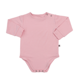 Candy Pink Long Sleeve Bodysuit