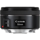 Canon EF 50mm f/1.8 STM Lens (Refurbished)