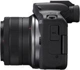 Canon EOS R50 4K Mirrorless Camera with RF-S 18-45mm f/4.5-6.3 IS STM Lens (Open-Box)