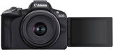 Canon EOS R50 4K Mirrorless Camera with RF-S 18-45mm f/4.5-6.3 IS STM Lens (Open-Box)