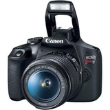 Canon EOS Rebel T7 DSLR Camera with 18-55mm Lens (Refurbished)