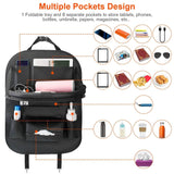 Car Back Seat Organizer with Foldable Table Tray 8 Pockets