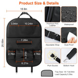 Car Back Seat Organizer with Foldable Table Tray 8 Pockets