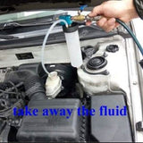 Car Brake System Fluid Bleeder Kit Hydraulic Clutch Oil Exchange One Man Tool