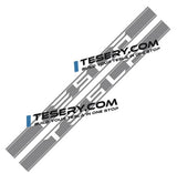 Side Skirt Stripe Decals (2-Pack) | 3 Styles | Multiple Colors | Scratch Protection