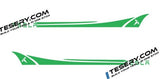 Side Skirt Stripe Decals (2-Pack) | 3 Styles | Multiple Colors | Scratch Protection